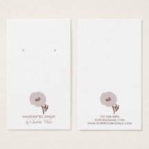 Grafikkarte mit hübscher  Blume