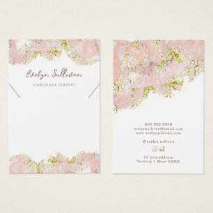 Grafikkarte mit rosa Marmorverkleidung