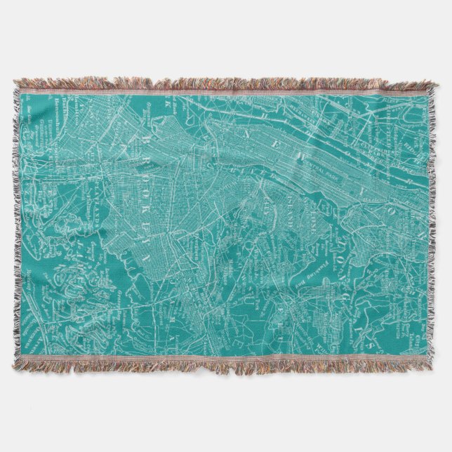 Grafikkarte von New York Decke (Vorderseite)