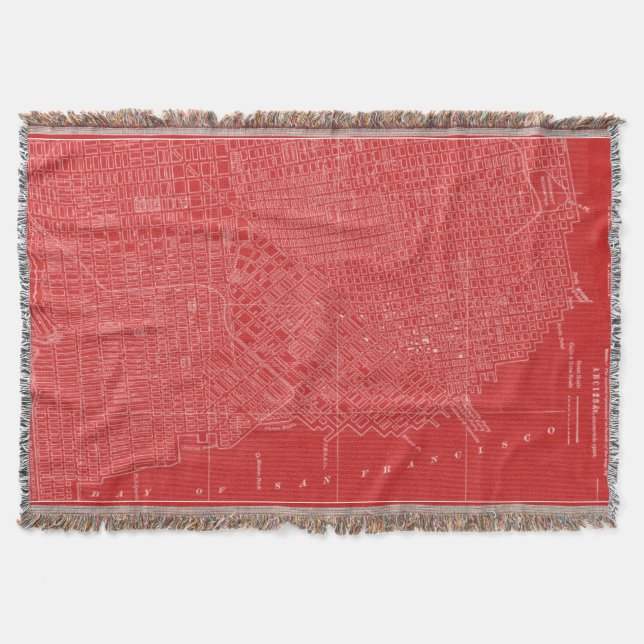 Grafikkarte von San Francisco Decke (Vorderseite)