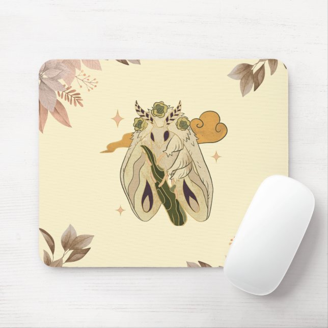 Grafikkunst, Mystische Mothe Mousepad (Mit Mouse)