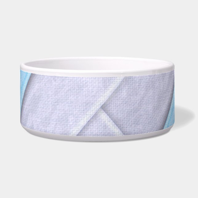 Grafikmuster Pet Bowl - Moderne Abstrakte Napf (Vorderseite)