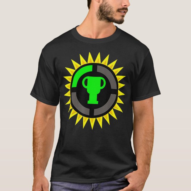 Grafiktheorie Liebe Videogame Funny Field of  T-Shirt (Vorderseite)