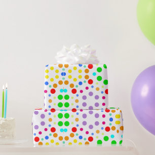 Grafikverpackungspapier für Regenbogen Geschenkpapier