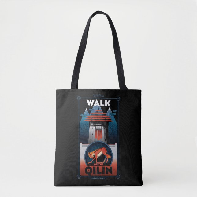 Grafikwanderung des Qilin-Gebirges Tasche (Vorderseite)
