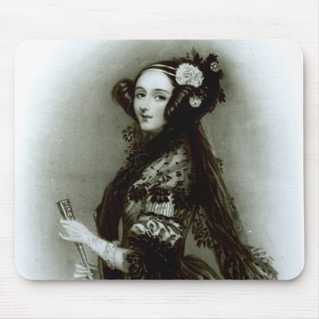 Gräfin AugustaAda Byron von Lovelace Mousepad (Vorne)