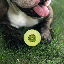 Grafisch-grüne Reben der Pflanze Tennisbälle