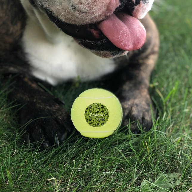 Grafisch-grüne Reben der Pflanze Tennisbälle (Von Creator hochgeladen)