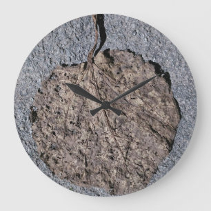 Grafisch/Strukturiert Große Wanduhr