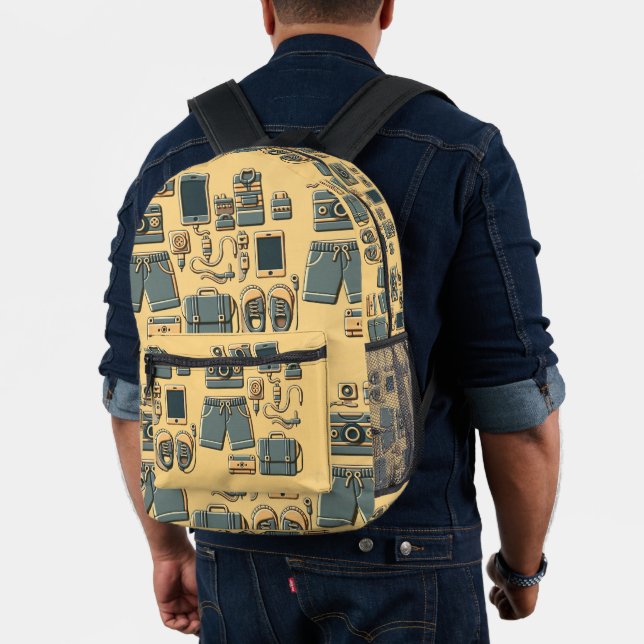 Grafische Anzeigensäge Bedruckter Rucksack (Insitu (Modell))