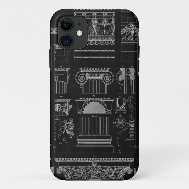 Grafische Architektur IV Case-Mate iPhone Hülle (Rückseite)