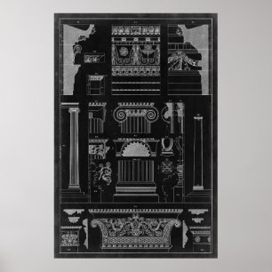 Grafische Architektur IV Poster