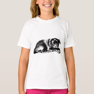 Grafische Entspannung, Alltagsflair T-Shirt