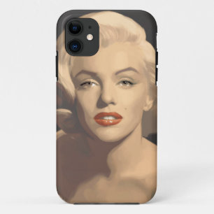 Grafische graue Marilyn iPhone 11 Hülle