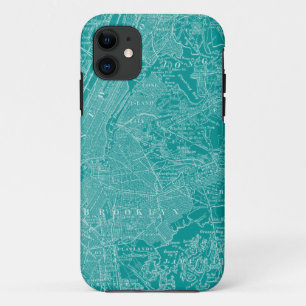 Grafische Karte von New York Case-Mate iPhone Hülle