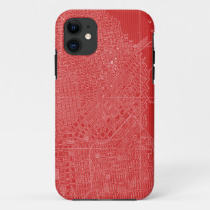 Grafische Karte von San Francisco Case-Mate iPhone Hülle