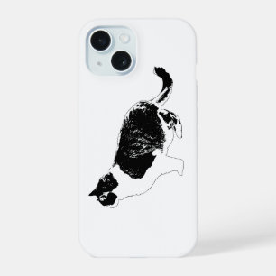 Grafische Katze, Soft Guard iPhone 15 Hülle