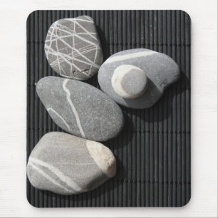 Grafische Kiesel Mousepad