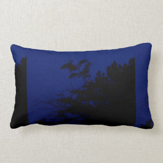 Grafische Nachteule Lendenkissen