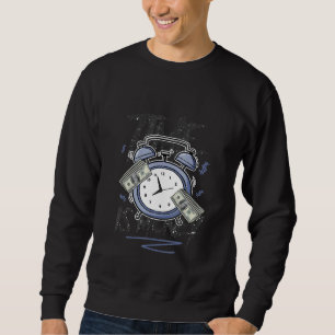 Grafische T-Shirts Zeit ist Geld Sneaker Match 5 O