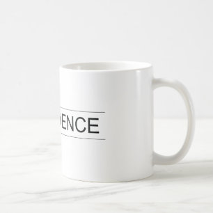 Grafische Tasse für das Vertrauen - Sonnenuntergan