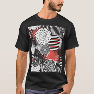 Grafische Vintage Abstrakte Illustrationselemente T-Shirt