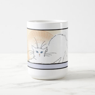 Grafischer Entwurfs-GeschichtsTassen: nouveau Kaffeetasse