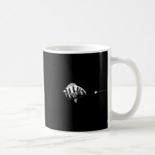 Grafischer Fliegenfischerei-Haken - Fisch Snook Kaffeetasse