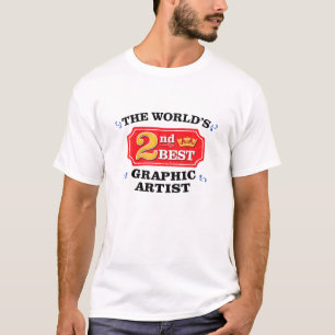 Grafischer Künstler-Funny-Werbesoke T-Shirt