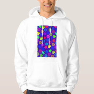 Grafisches Geo Hoodie