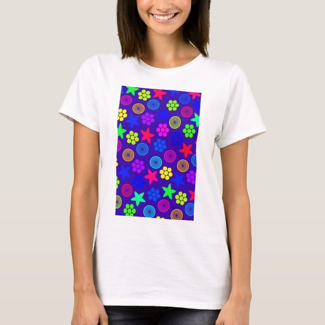 Grafisches Geo T-Shirt (Vorderseite)