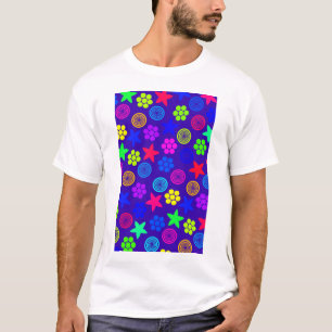 Grafisches Geo T-Shirt