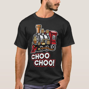 Grafisches Geschenk des niedlichen Zugs für T-Shirt