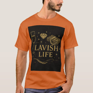 Grafisches Luxus-T-Shirt T-Shirt