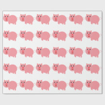 GRAFISCHES ROSA SCHWEIN-MUSTER