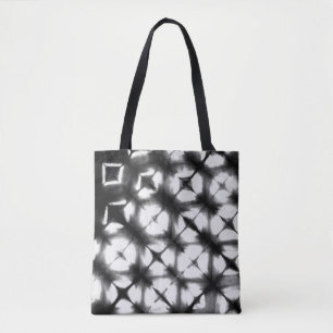 Grafisches Shibori I Tasche