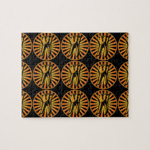 Grafisches Zahn-Emblem