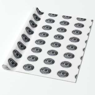 Grafitti Eye Geschenkpapier