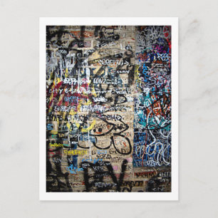 Grafitti South St. Philadelphia Postkarte