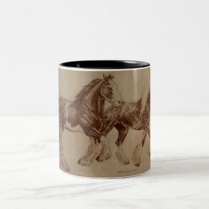 Grafschafts-Freiheits-Tasse Zweifarbige Tasse