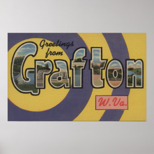Grafton, West Virginia - Große Briefszenen Poster