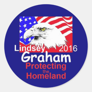 GRAHAM 2016 RUNDER AUFKLEBER