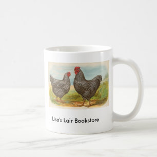 Graham - abgehaltener Plymouth-Felsen-HühnerPromo Kaffeetasse