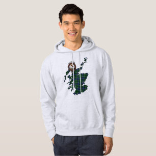 Graham Clan Abzeichen Adult Hoodie