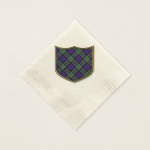 Graham Clan Kariert Scottish tartan Serviette
