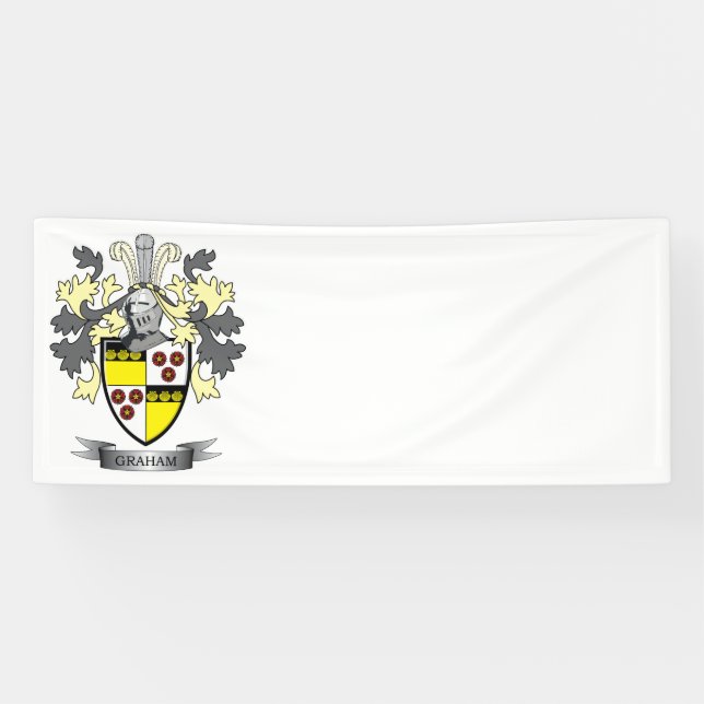 Graham-Familienwappen-Wappen Banner (Horizontal)