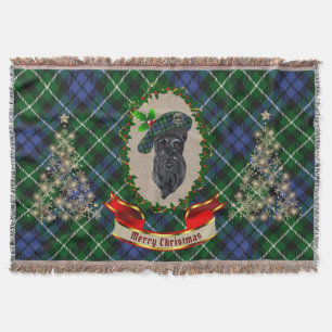 Graham Scottie Dog Christmas Decke