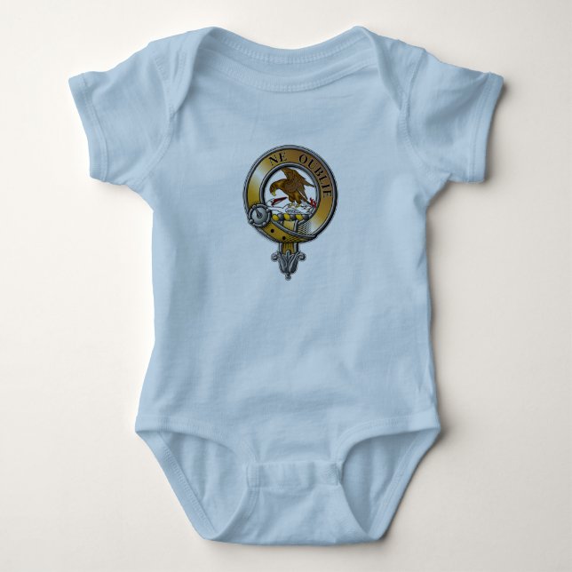 Graham Wappen Abzeichen Baby Strampler (Vorderseite)