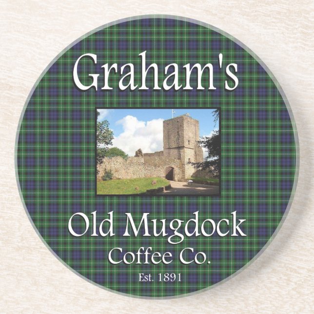 Graham's Old Mugdock Coffee Co. Untersetzer (Vorne)