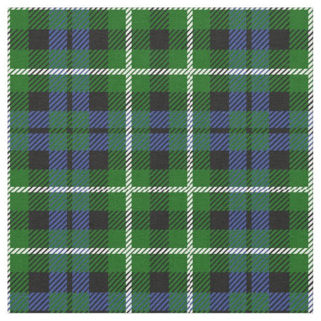 Grahamtartan-Druck Stoff (Nahaufnahme)